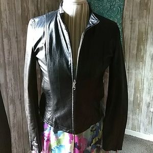 Wilsons leather maxima black leather jacket